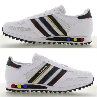 la trainer blue yellow