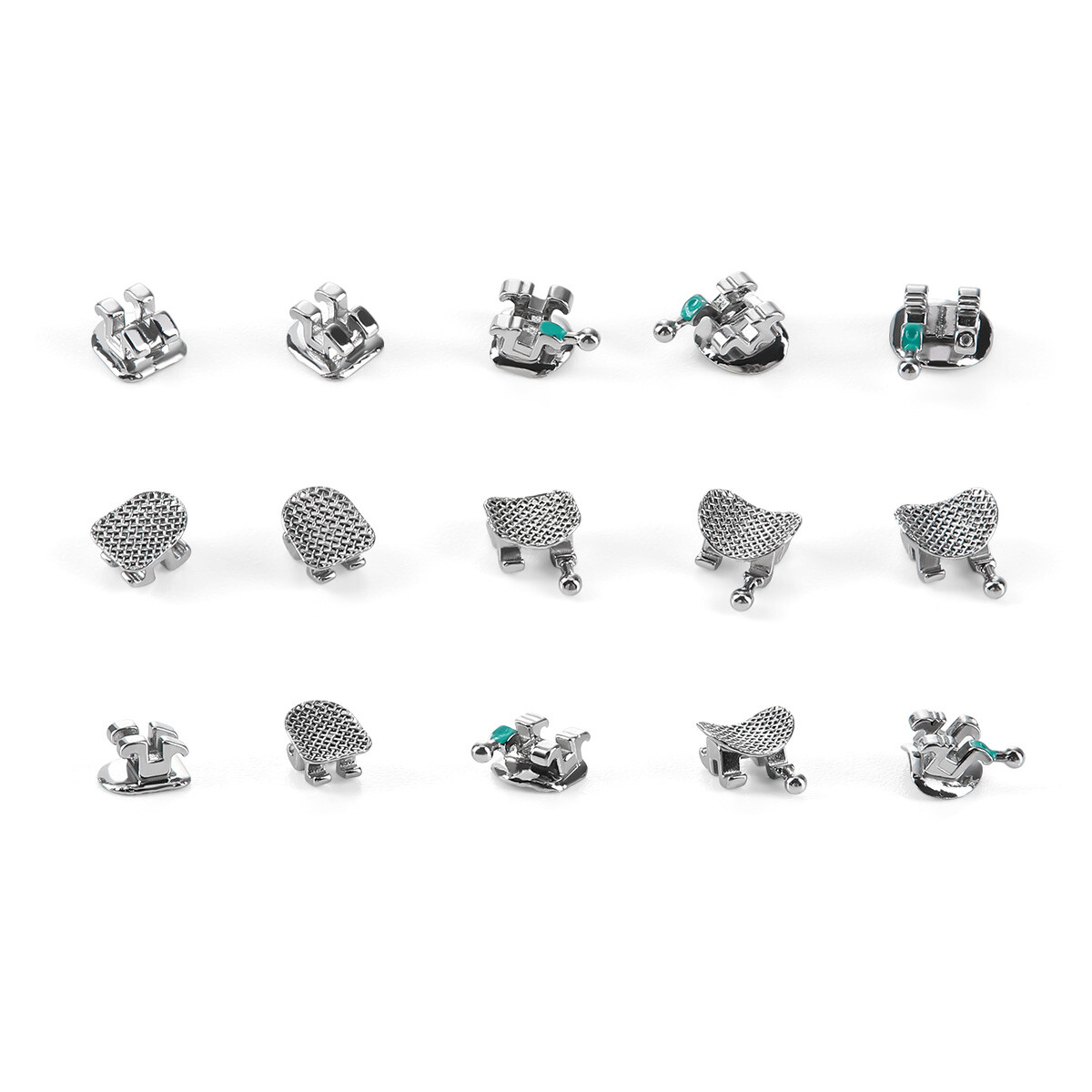 AZDENT 20pc/Kit Dental Orthodontic Bracket Braces Standard Roth .022 Hooks 3-4-5 - Foto 9