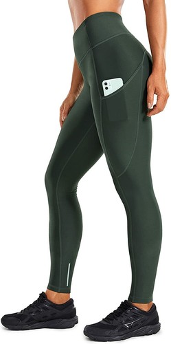 CRZ YOGA Women's Thermal Fleece Lined 