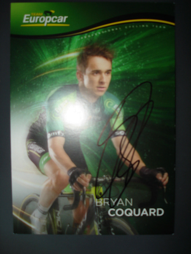 Carte Autographe Originale Sébastien Chavanel - Cyclisme - Signée