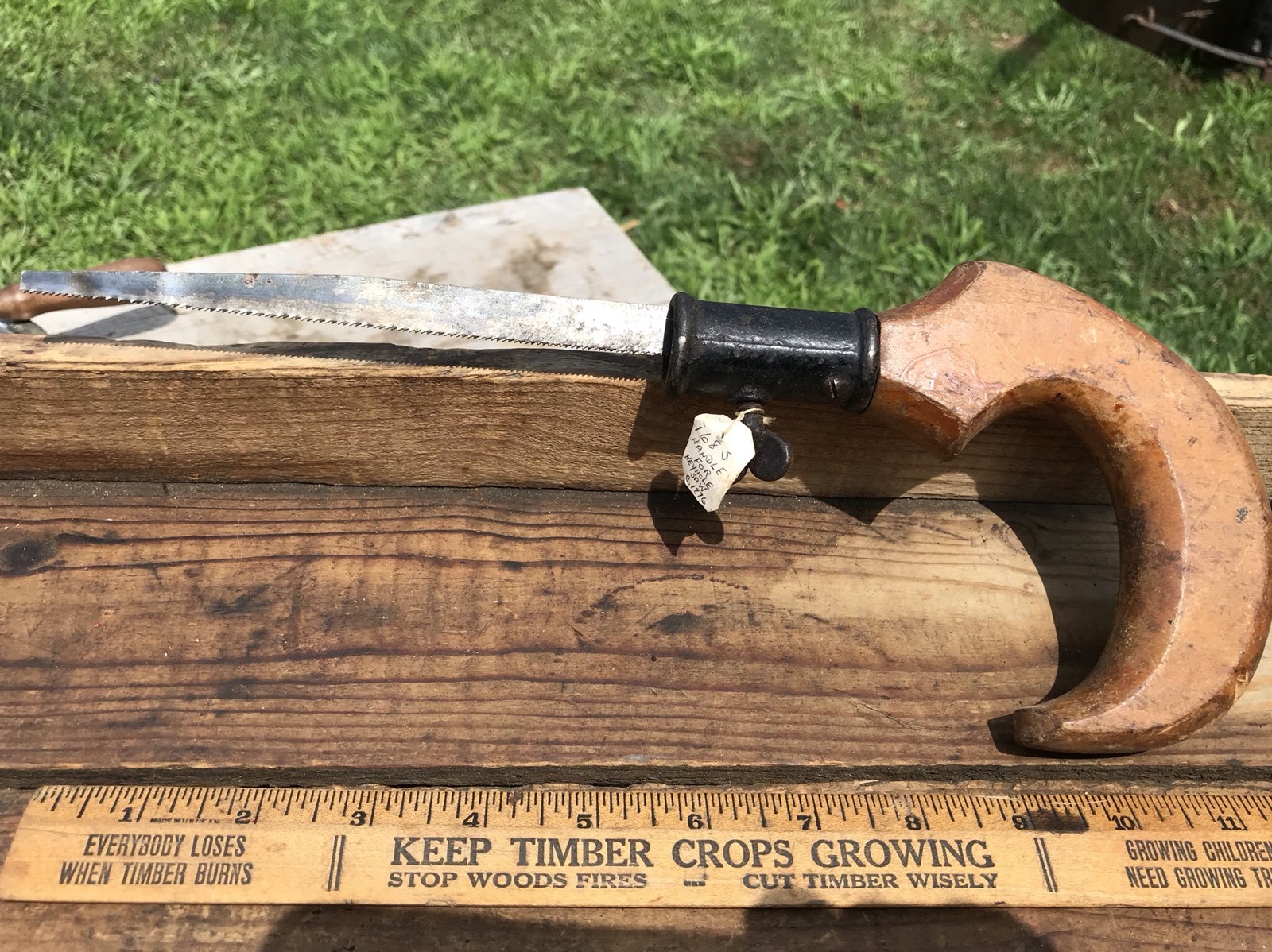 Antique 1860’s Key Hole Saw , Cast Iron Bracket, 4 Way Split eBay