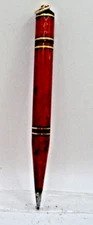 Wahl-Eversharp Vintage Coral Ring Top Pencil--gold trim-works