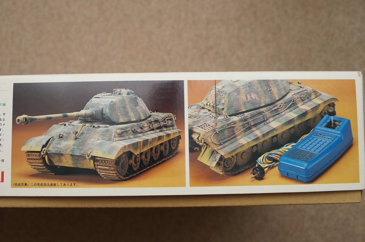 King Tiger Sd Kfz 182 Bandai German Heavy Tank Remote Control