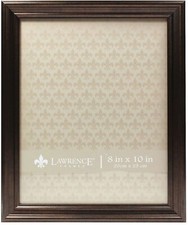 Bronze 8x10 Picture Frame Decorative Vertical Horizontal Tabletop or Wall Dis...