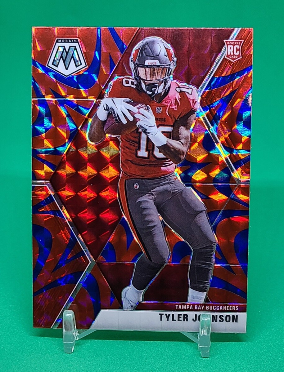 2020 Panini Mosaic Red Blue Reactive Prizm #241 Tyler Johnson RC