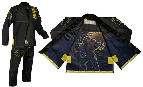 Raven Fightwear Herren BJJ Horror Werwolf Brazilian Jiu Jitsu Uniform Premium Gi - Bild 1 von 6