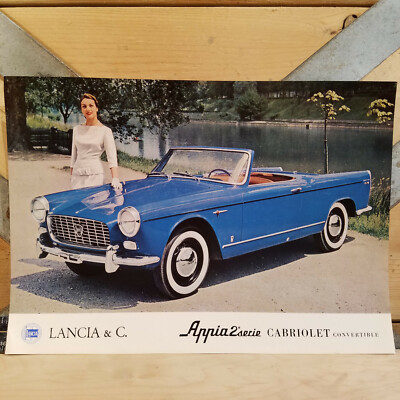 Lancia Appia Sales Brochure 2 Serie Series Cabriolet Convertible   Swanky Barn