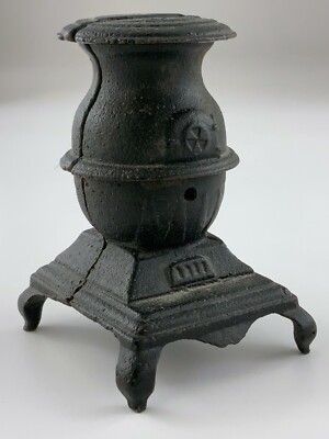 Cast Iron Miniature Pot Belly Stove Salesmen Store Sample Canada Forge W545  | eBay