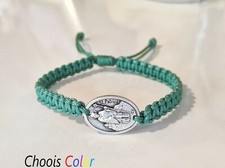 St Patrick Bracelet St Patrick s Day Gift Patron Saint of Ireland, Green GIFT