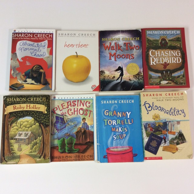 Sharon Creech 8 Book Lot Chasing Redbird Pleasing the