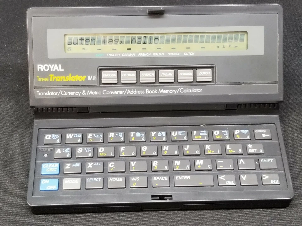 Royal Travel Translator, 5 Languages, New Batteries, Model TR18 - Image 4 of 4