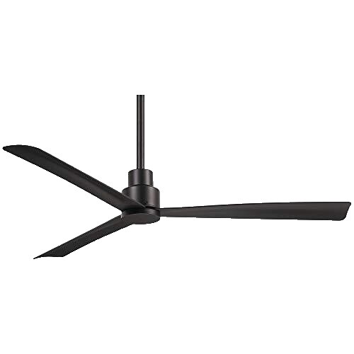 CARRO Smart Ceiling Fan Dimmable LED Black w/Light+