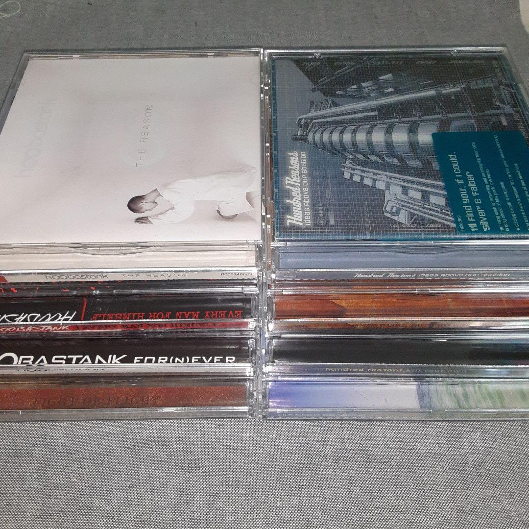 HOOBASTANKとHUNDRED REASONSの輸入盤CD８枚セット HOOBASTANKとHUNDRED REASONSの輸入盤CD8枚セット Hoobastank