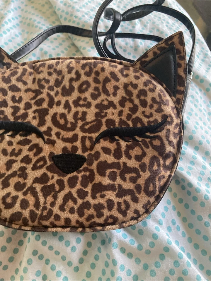 H And M Divided Cat Purse Leopard  - Image 3 of 4