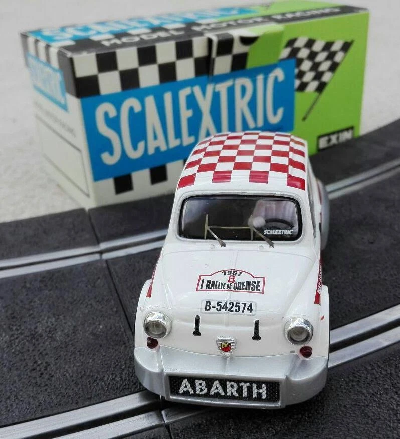 SCX mejorado Fiat / Seat 600 / 1000 Abarth #8 Scalextric Exin Triang SRC NSR - Imagen 4 de 4