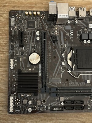 READ INSIDE@ Gigabyte H410M S2H V3 Motherboard mATX Socket 1200