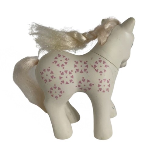 1987 Twice As Fancy Sundance My Little Pony G1 White Pink MLP - Picture 4 of 7