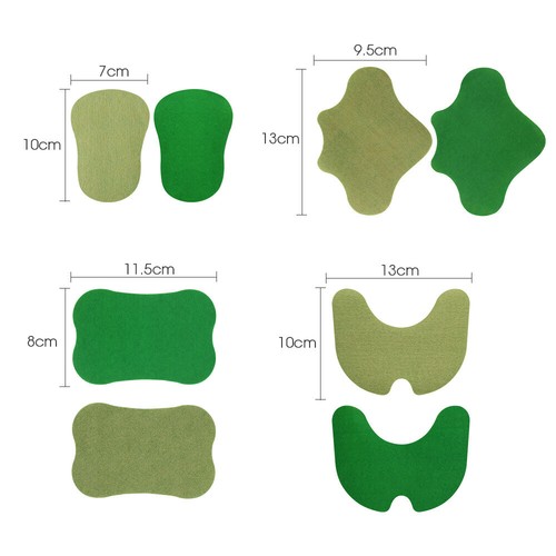 Wormwood Herbal Wellnee Knee Pain Relief Pads Warming Plaster Joint Ache Sticker - Picture 18 of 22