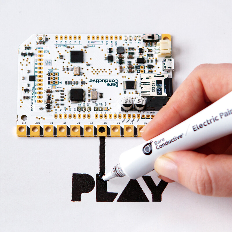 Bare Conductive Electric Paint Glue Electrical Solder Conducting PCB