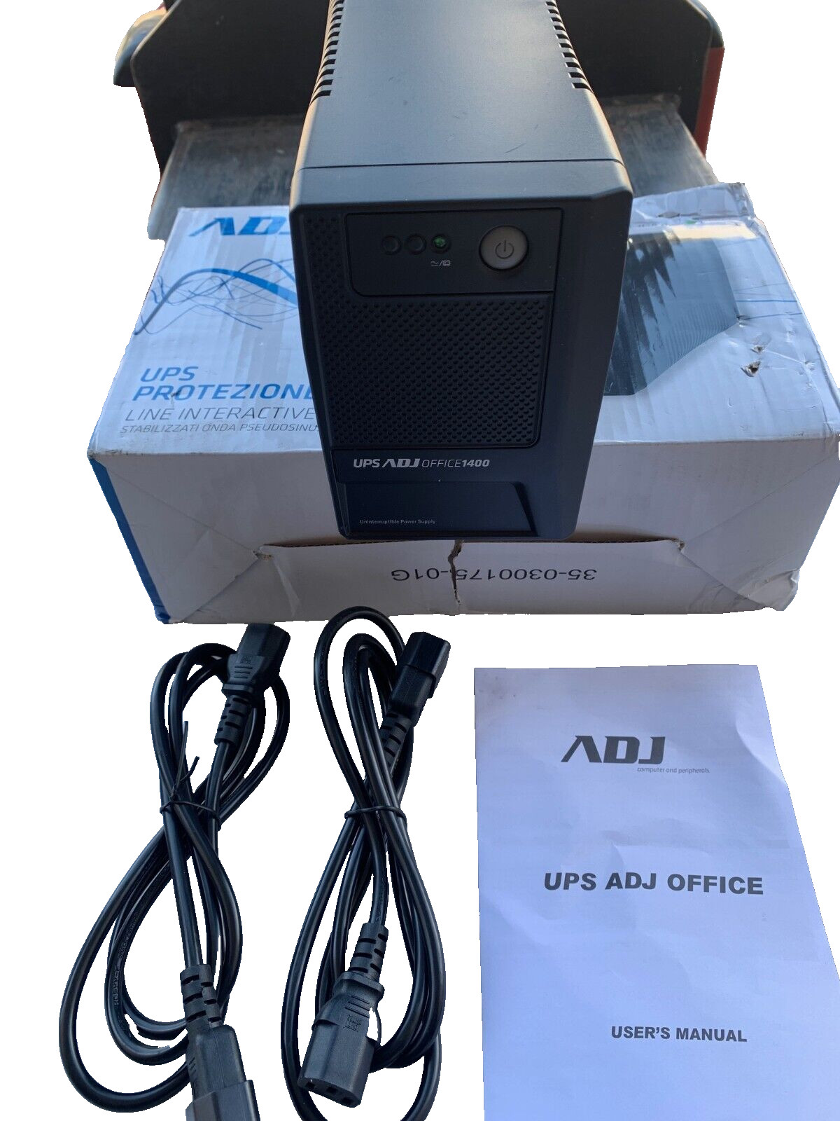 Gruppo di Continuità ADJ Office 1400VA 1400W per Home Office