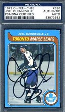 Joel Quenneville PSA DNA Signed 1979 O-Pee-Chee Rookie Autograph