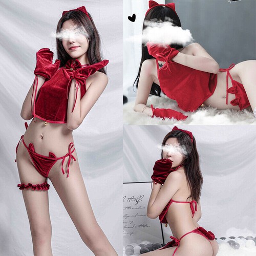 Women Sexy Lingerie Lace Dress Babydoll Underwear Nightwear Sleepwear Bodysuit - Picture 71 of 251