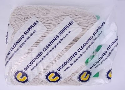 DISCOUNTED CLEANING SUPPLIES Socket Mops Green No16 (292grm) PY Cotton Yarn - DCS - Pack of 5 - PJYG1610L