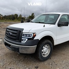 2PCS LED Sequential Headlights For Ford F-150 2009-2014 Pickup IP67 Waterproof