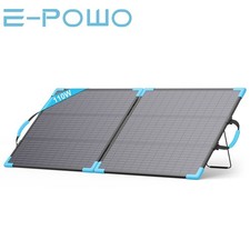 E-POWO 110w Solarmodul Solarpanel Bifazial f�...
