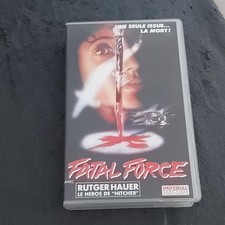 Imperial Home Video Fatal Force VHS Action 1988 Rutger Hauer Adrian Houen Réf 6