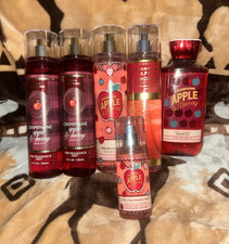 Bath  Body Works Champagne Apple  Honey Mists and Shower Gel Set