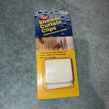 Magic Shower Curtain Clips Self Adhesive New