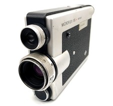 Agfa Microflex Film Camera With Movaron 10-25Mm 1:1.9 Super 8 Movie Camera