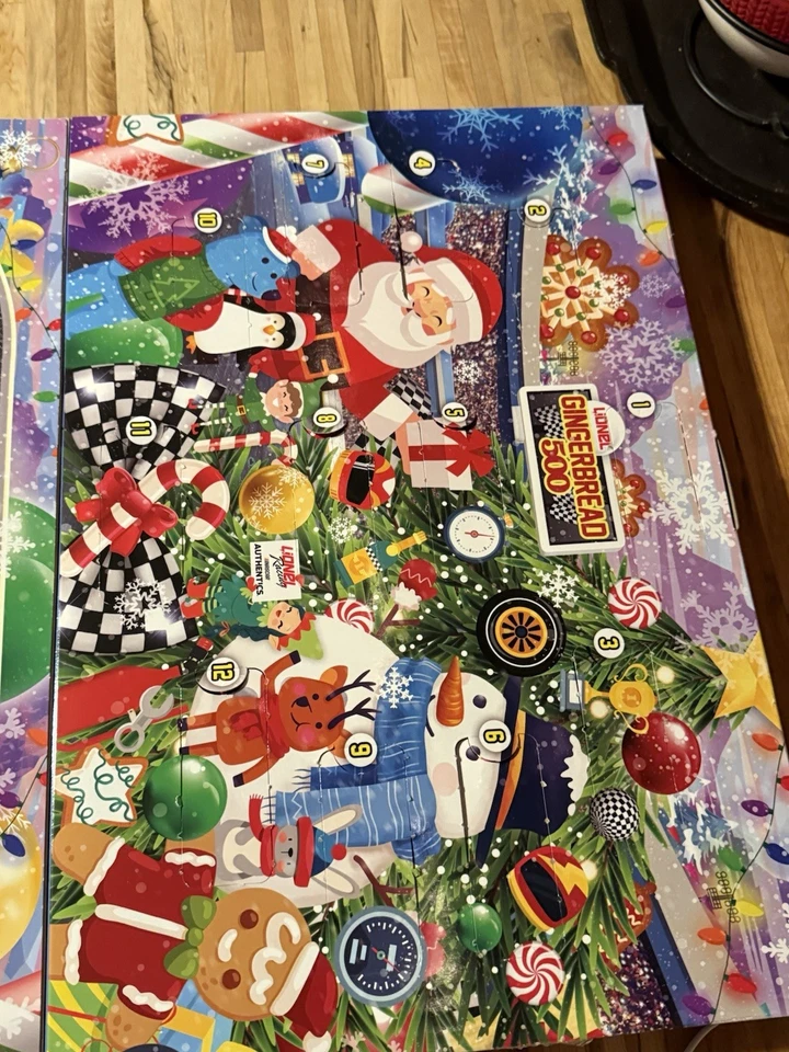 Custom MYSTERY Nascar 1/64 Diecast Advent christmas Calendar Lionel 12 cars - Image 3 of 4