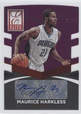 2014-15 Panini Donruss Purple Die-Cut 50/74 Maurice Harkless #94 Auto b9e