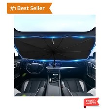 2026 Upgrade Car Windshield Sun Shade,Foldable Car Shade Umbrella for Blocki...