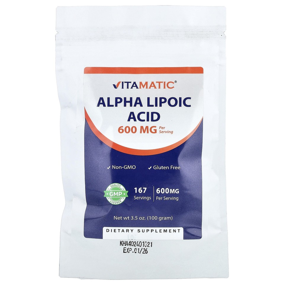 Alpha Lipoic Acid, 3.5 oz (100 g)