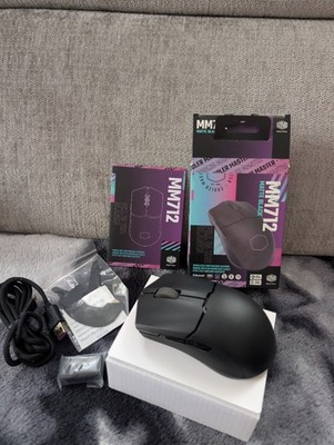 Cooler Master MM712 Wireless RGB Gaming Mouse in Matte Black