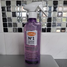 CarPlan No.1 Super Gloss, Dust Dirt Protection Car 600ml, 10 Minute Treatment