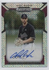 2019 Panini Prizm Draft Picks Auto Mojo Prizm 46/49 Alec Marsh #87 Auto 2t9