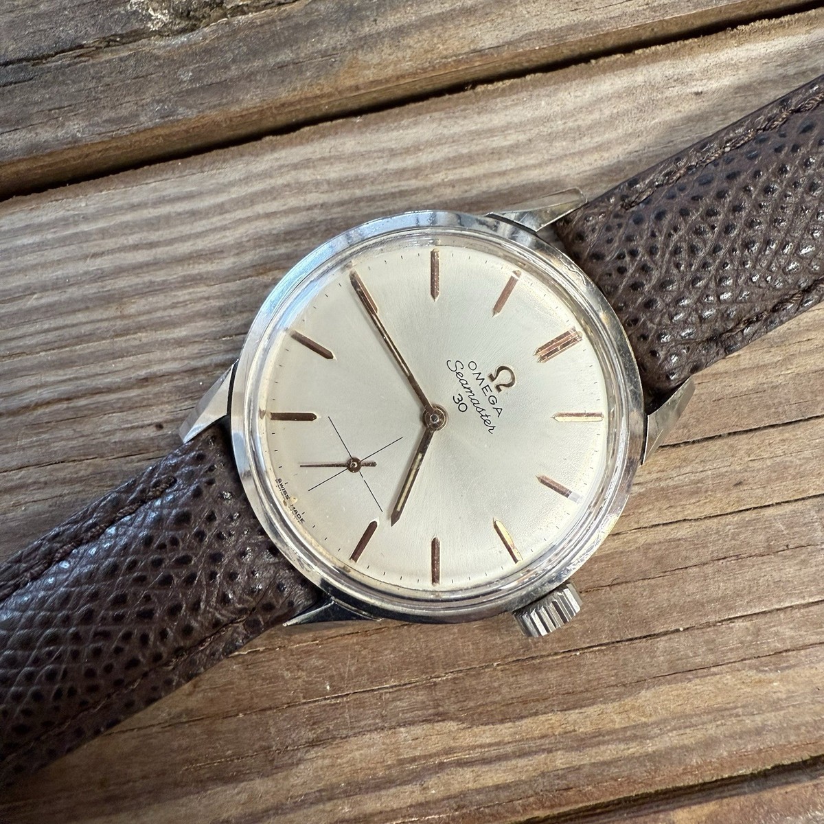 ヴィンテージ OMEGA SEAMASTER 30 稼働品 Vintage Omega Seamaster 30 Manual Stainless Steel Watch | eBay