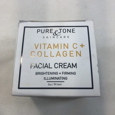 Pure & Tone Skincare Vitamin C+ Collagen Facial Cream
