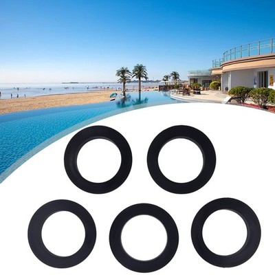 Black Pool LShape ORing für für Intex für Sandfilterpumpe Motor langlebig
