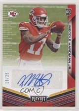 2019 Panini Playoff Rookie Variations 19/25 Mecole Hardman Jr #213 Auto 00jz
