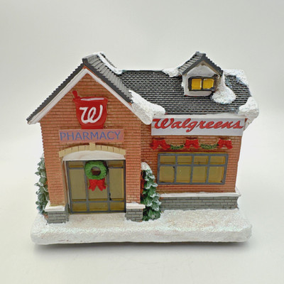 Festive Voice Walgreens Winter Scene Decor Light-Up Village Building (2025) NEW