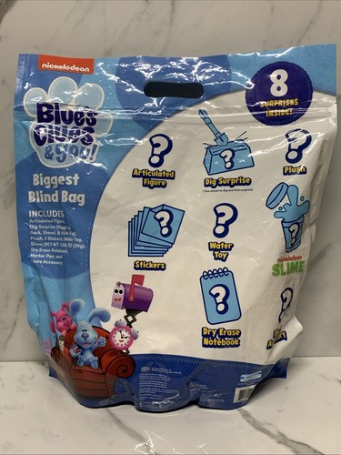 Blue's Clues & You! Biggest Blind Bag 8 Surprises Inside New Factory Sealed - Picture 2 of 3