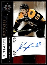 2019-20 UD Ultimate Collection Rookie Autograph Retro Karson Kuhlman Rookie Auto
