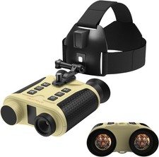 GTGUARD 4K Night Vision Binoculars Head Mounted for Adults, 8X Digital Zoom NEW
