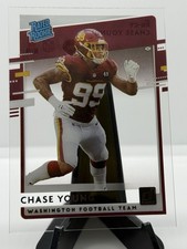 2020 Panini Chronicles Clearly Donruss Rated Rookie #RR-CY Chase Young