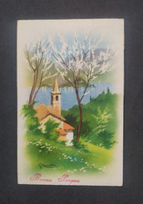 Cartolina illustrata Buona Pasqua -  - viaggiata 1946